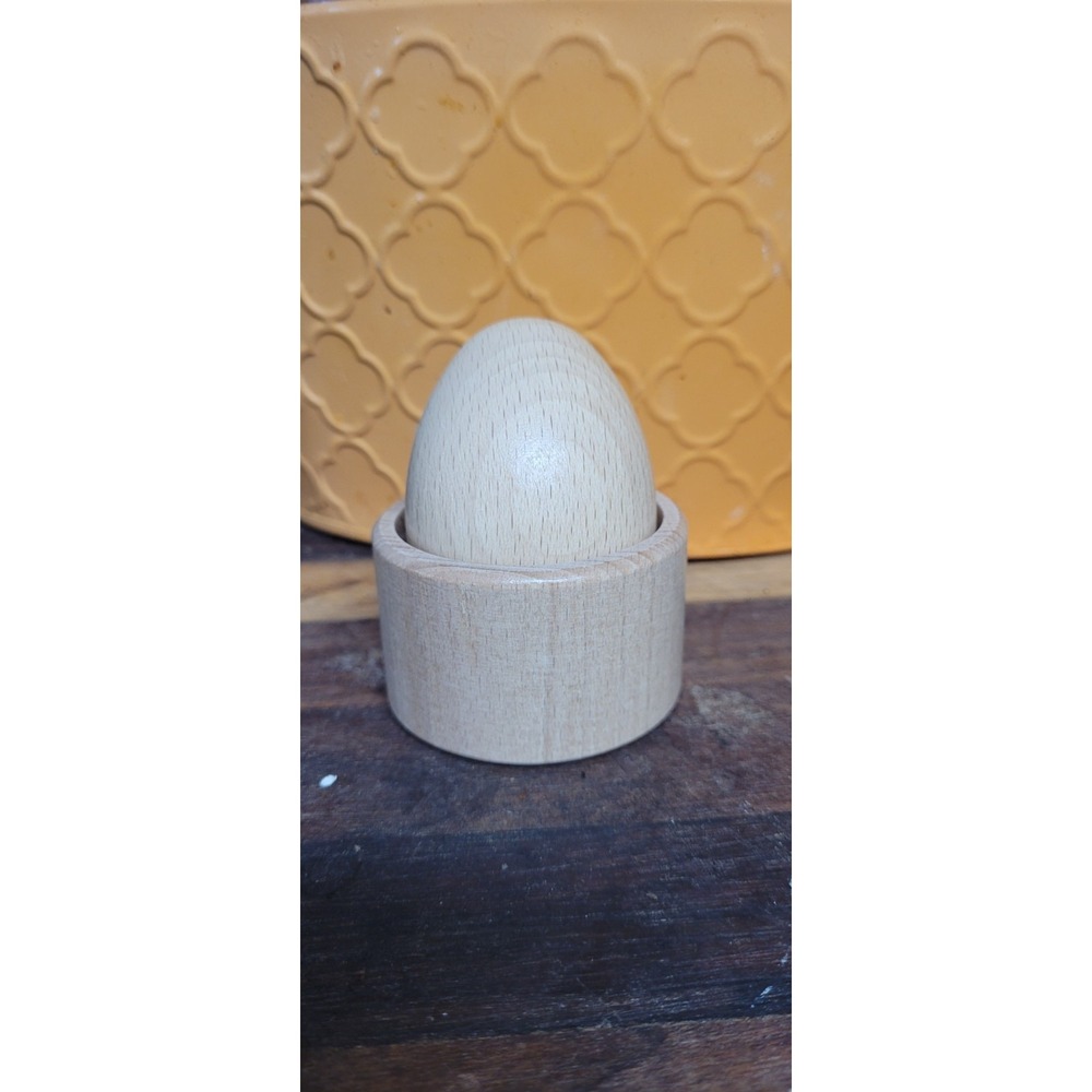 Lovevery Explorer Play Kit REPLACEMENT Wood Egg Cup Puzzle Montessori Wooden